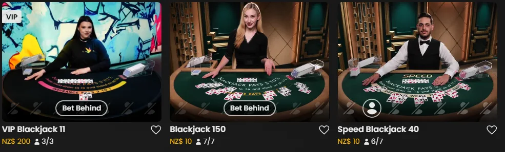 Live Table Games YukonGold